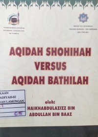 Image of Aqidah Shohihah Versus Aqidah Bathilah