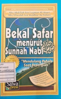 Image of Bekal Safar Menurut Sunnah Nabi SAW