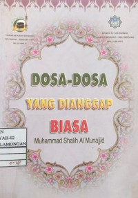Image of Dosa-Dosa yang Dianggap Biasa