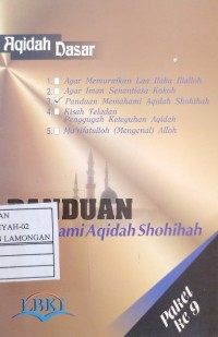 Image of Panduan Memahami Aqidah Shohihah