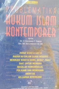 Image of Problematika Hukum Islam Kontemporer (II)